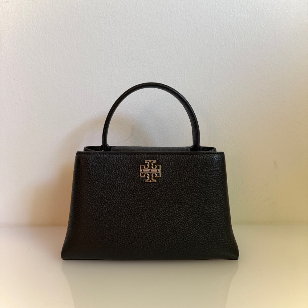 Tory Burch Mini Britten Satchel Black